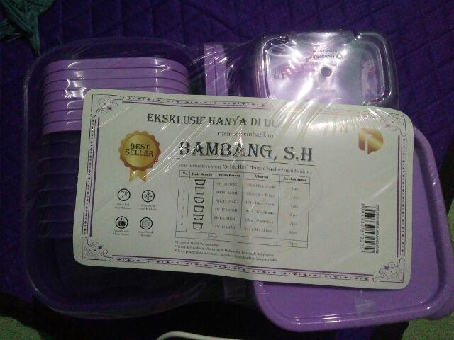 Bambang Dusdusan Food Container Warna Pink