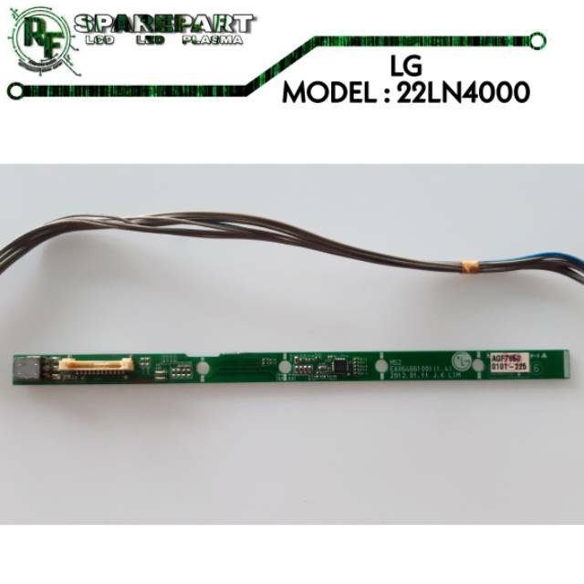 IR SENSOR TV LED LG 22LN4000  Tombol tv led lg 22ln4000