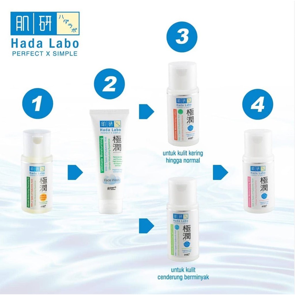 Hada Labo Gokujyun Ultimate Moisturizing Series