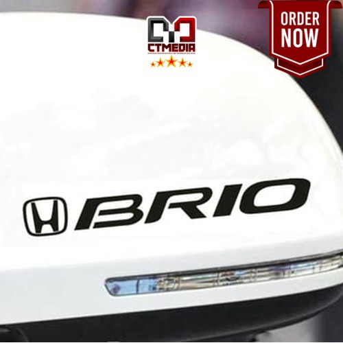 Stiker Spion Mobil Logo Honda Brio - Car Decal Sticker