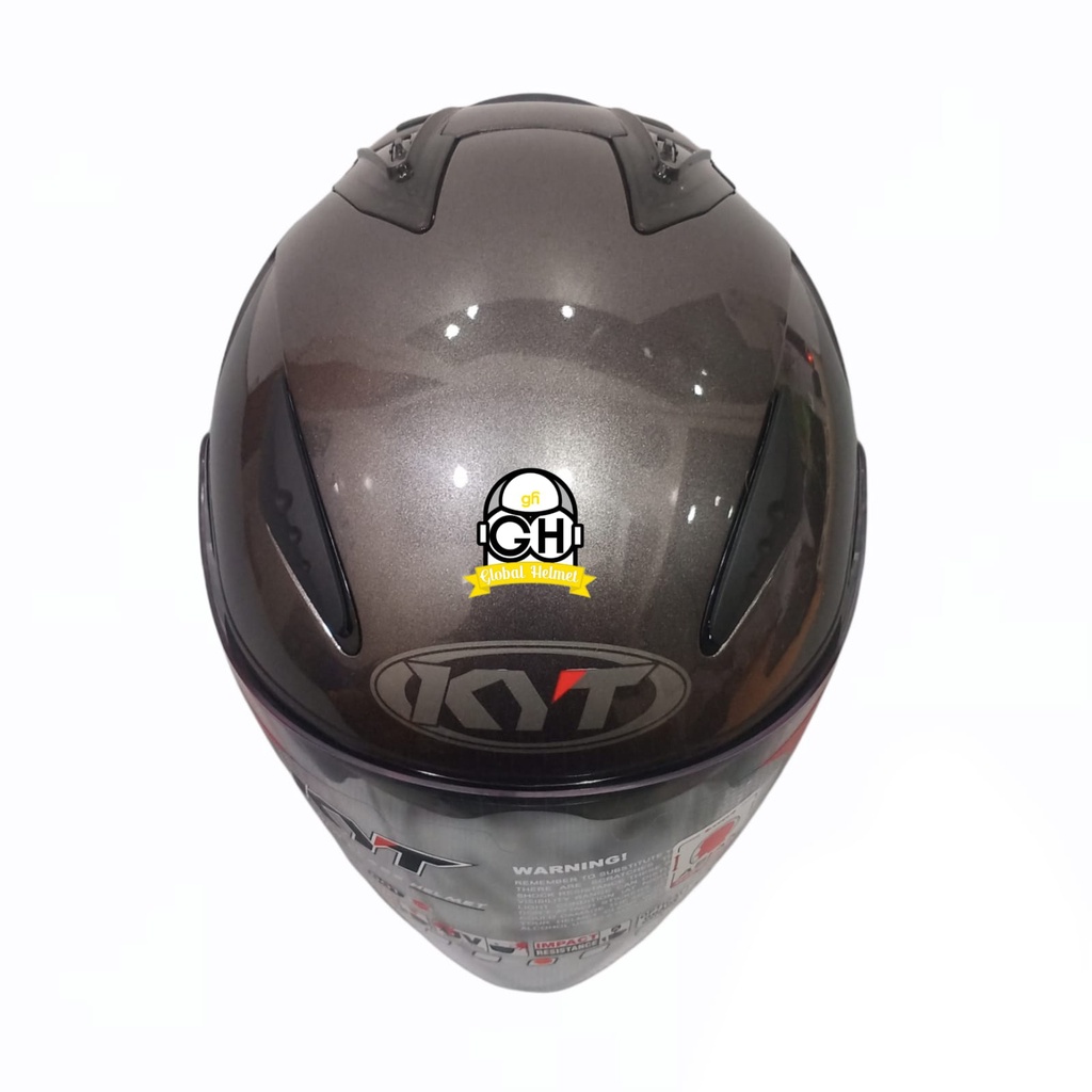 HELM GALAXY FLAT R SOLID GUNMET DOUBLE VISOR HALF FACE