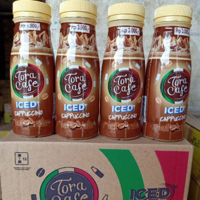 

minuman botol toracafe cappucino 1 dus 12 x 180ml