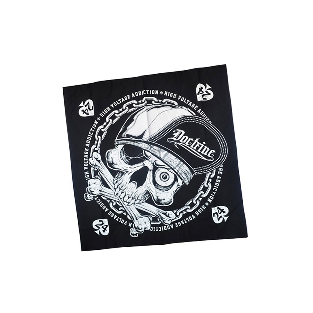Scraft Bandana Slayer Distro Hitam NodDoctrine DC007-0014 TrashBoy Black