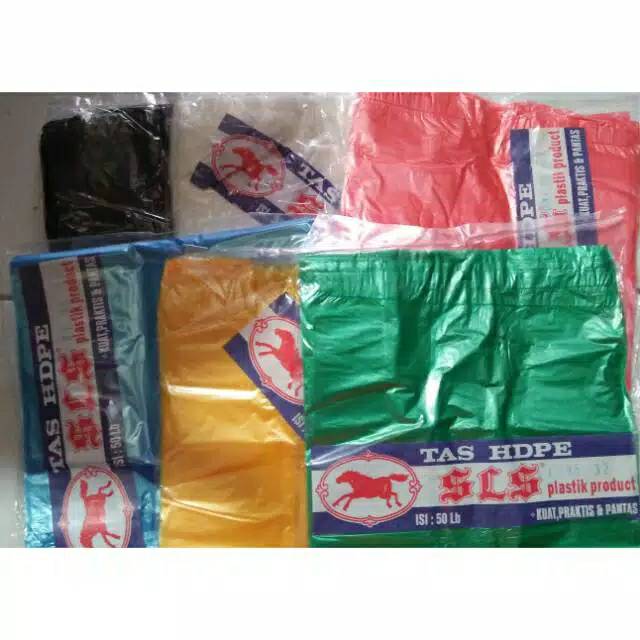 Kantong kresek plastik 15 x 32 / kresek kuda isi 50 pcs