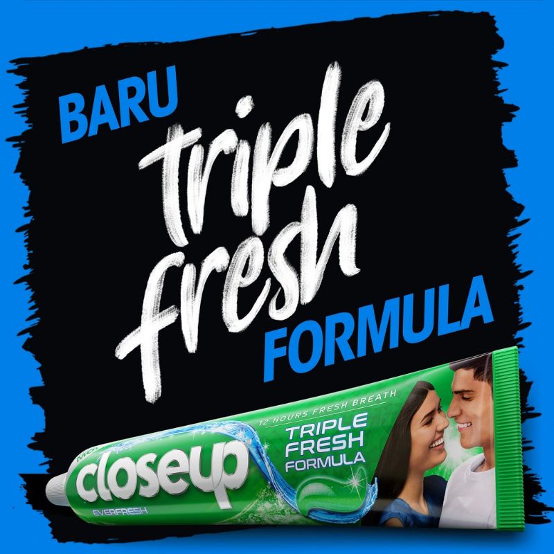 Closeup Pasta Gigi  Anti Bacterrial Triple Fresh 110gr