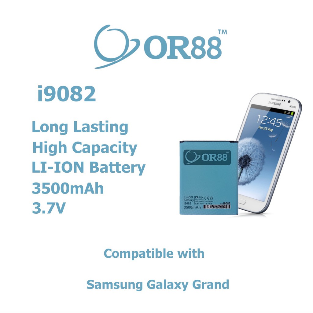 (P) Baterai batre battery Samsung Galaxy Grand i9082 double power/IC oriens88