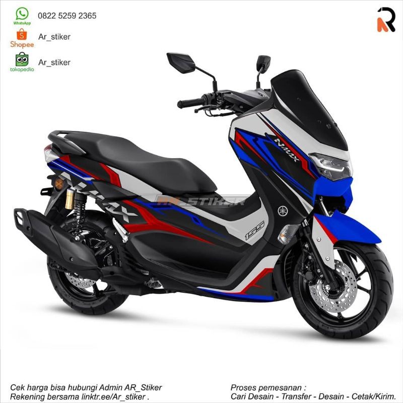 Decal Sticker Yamaha All New Nmax 155