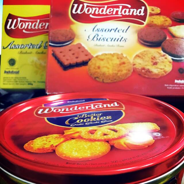 

Wonderland butter cookies 300grm