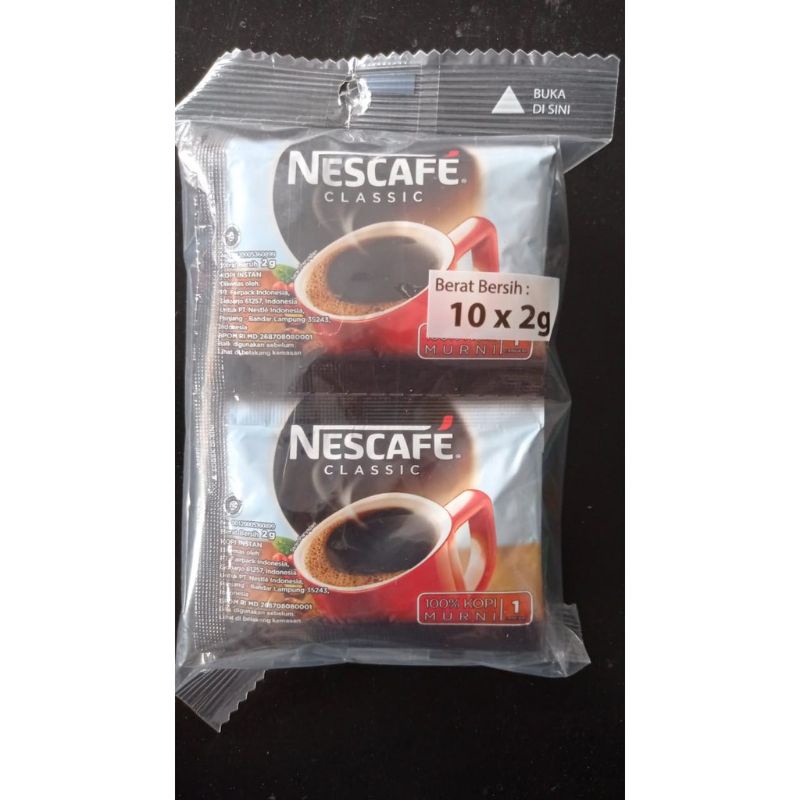 

nescafe classic 10x2gr kopi dalgona cofe