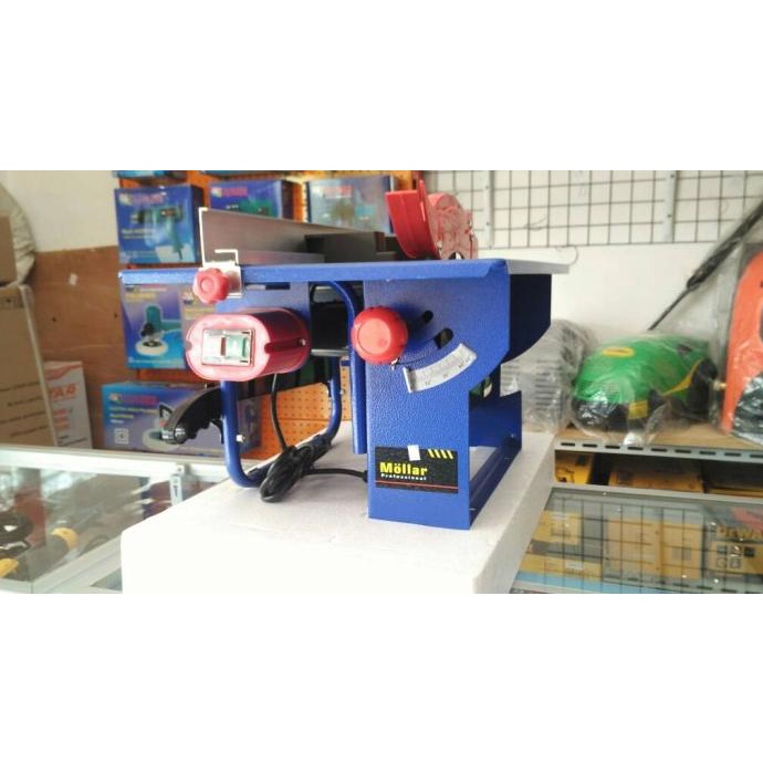 Mesin Gergaji Meja Mini - Table Saw 8 Inch Mollar Irexshop