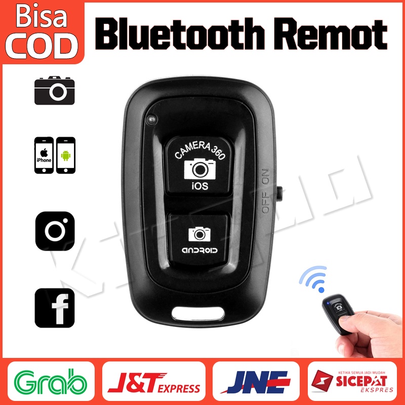 Bluetooth Smartphone Remote Shutter Kamera Android Ios
