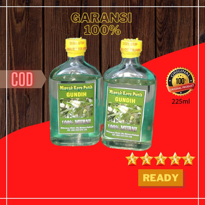 Asli 220ml Minyak Kayu Putih/ Minyak Kayu Putih Gundih Murni/ Minyak Kayu Putih Gundih Asli/