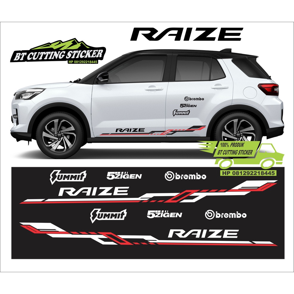 sticker mobil raize sticker list raize sticker toyota raize stiker mobil sticker mobil toyota raize