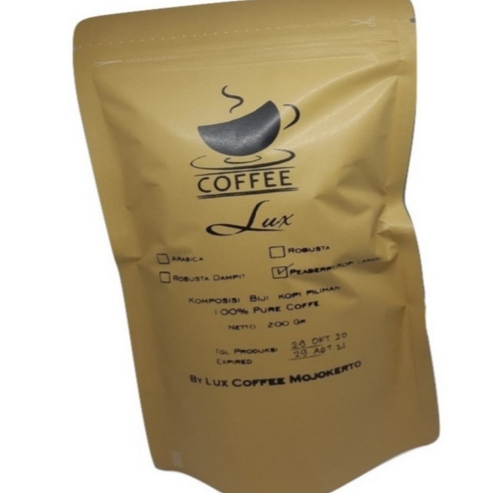 

☕LUX COFFE☕KOPI ROBUSTA ANJASMORO 100% PURE COFFEE