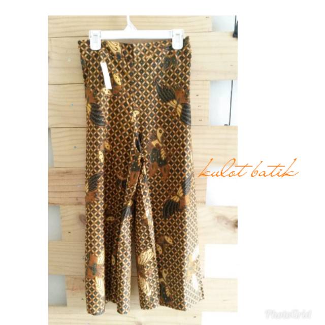 Kulot batik Sogan