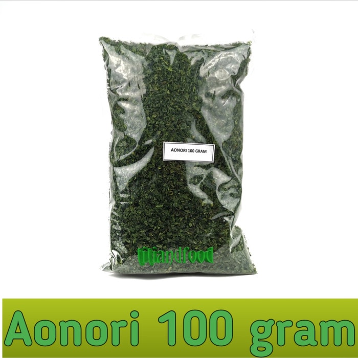 

ABON- AONORI 100GRAM NORI BUBUK TABURAN TAKOYAKI -MAKANAN-KERING.