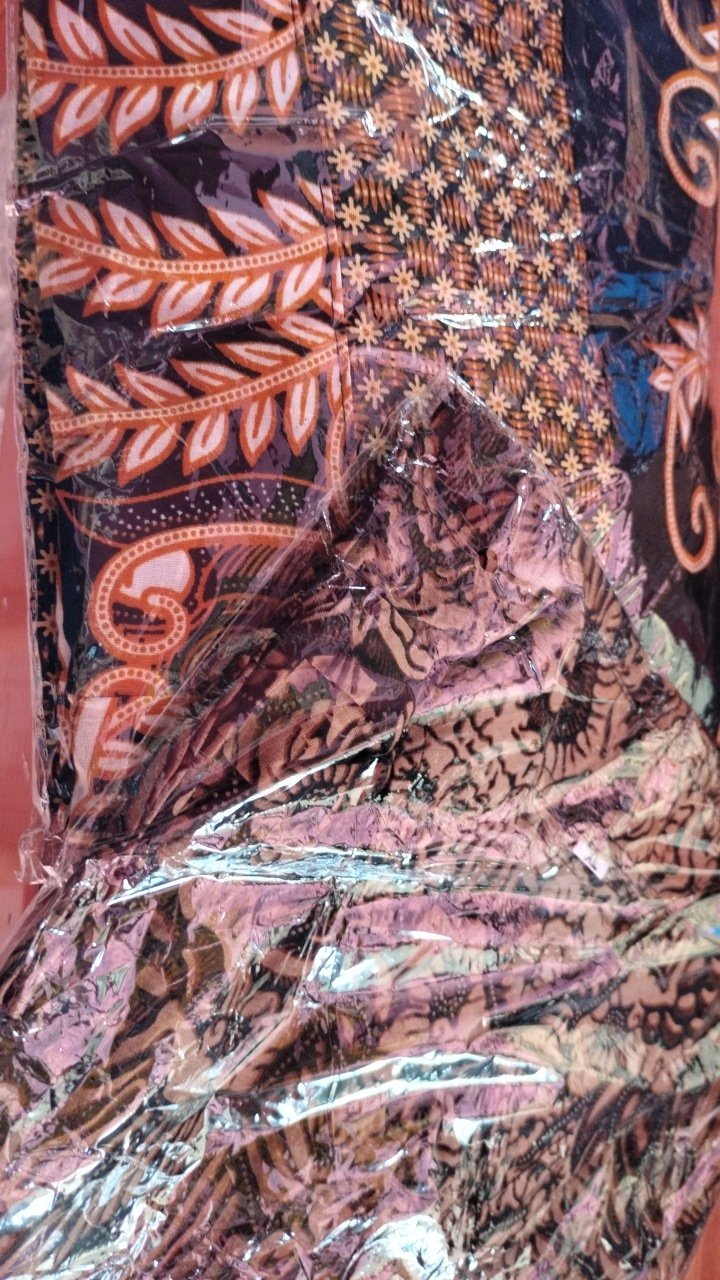 Nusa Batik Ns0502 Kenongo Hem Kemeja Batik Pria Lengan Pendek Katun Prima