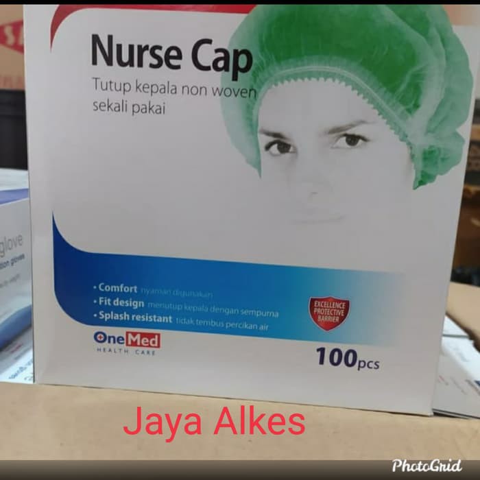 Nurse Cap Onemed / Penutup kepala Onemed