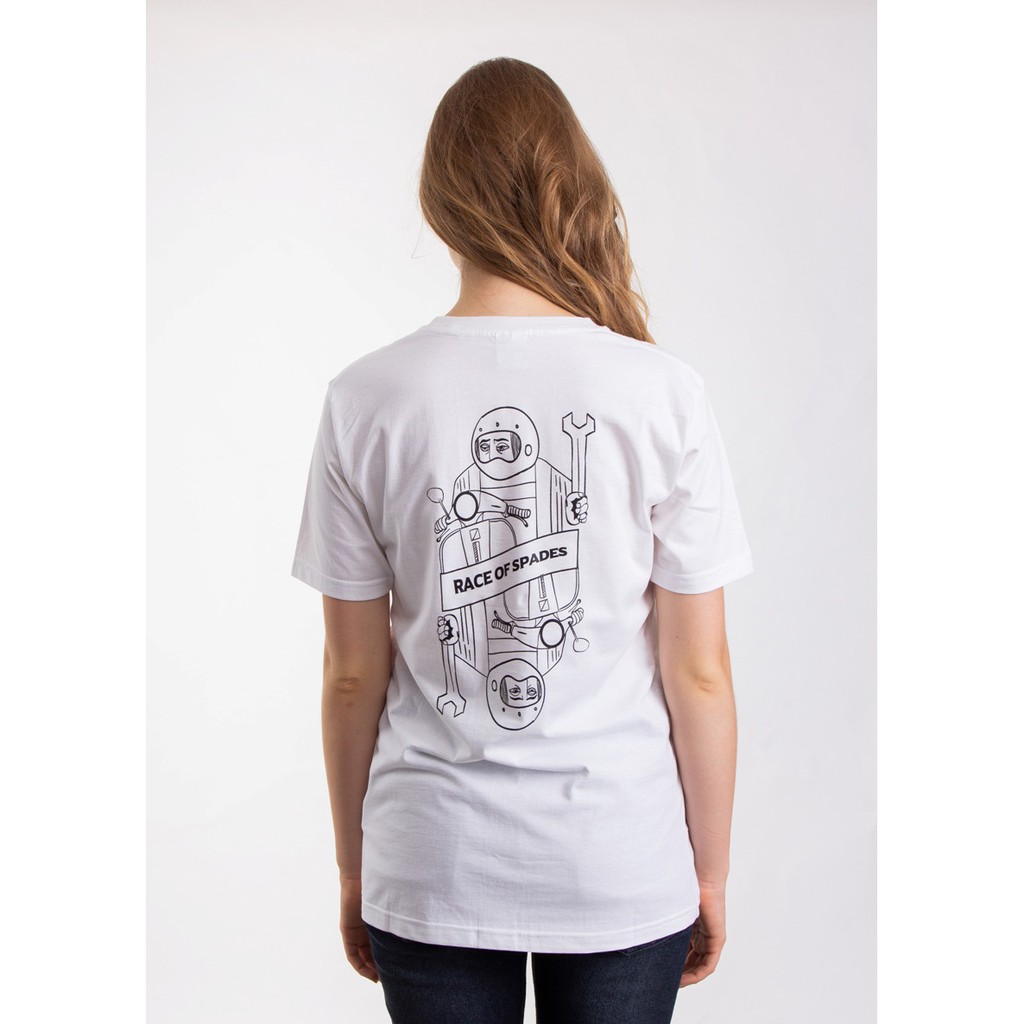 

Erigo T-Shirt Race Spade White