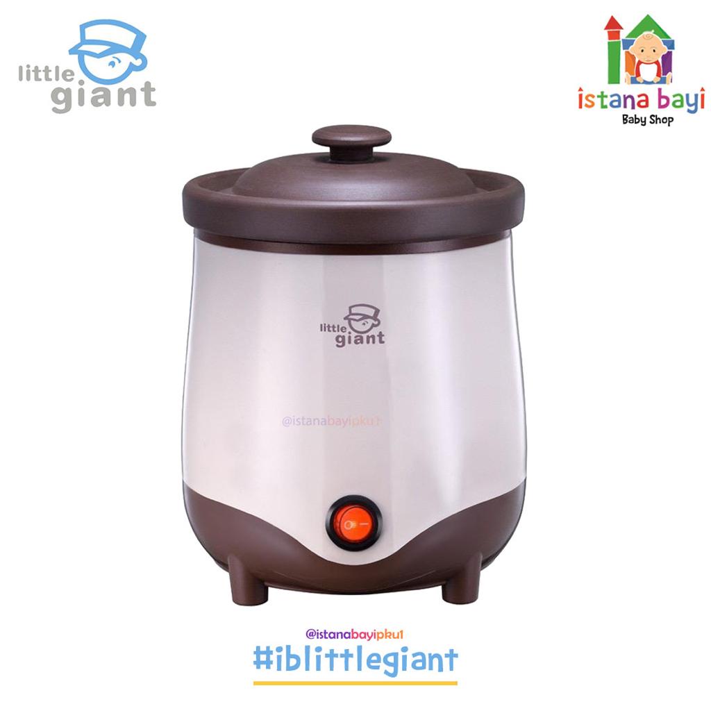 Little Giant LG.1808 Violet Sand Crockery Pot Cooker 0.8 LT - Slow Cooker Mpasi anak