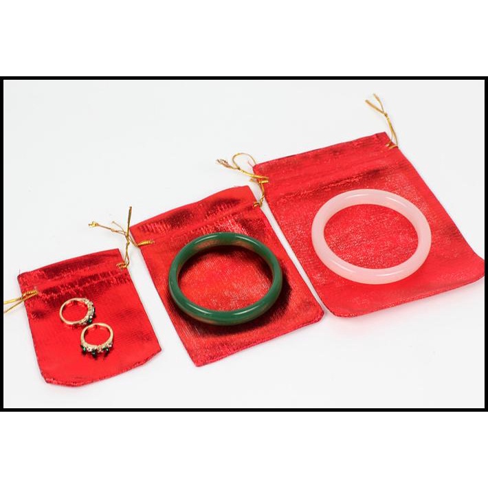 Kantong Kain Gelang Emas Perhiasan Produk Import