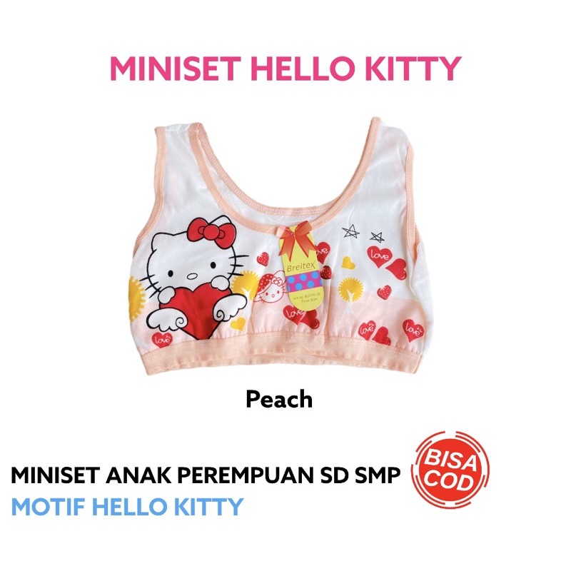 Miniset Anak Perempuan Cewek Remaja ABG SD SMP Beha BH Bra Remaja Mini Set Anak Perempuan HK