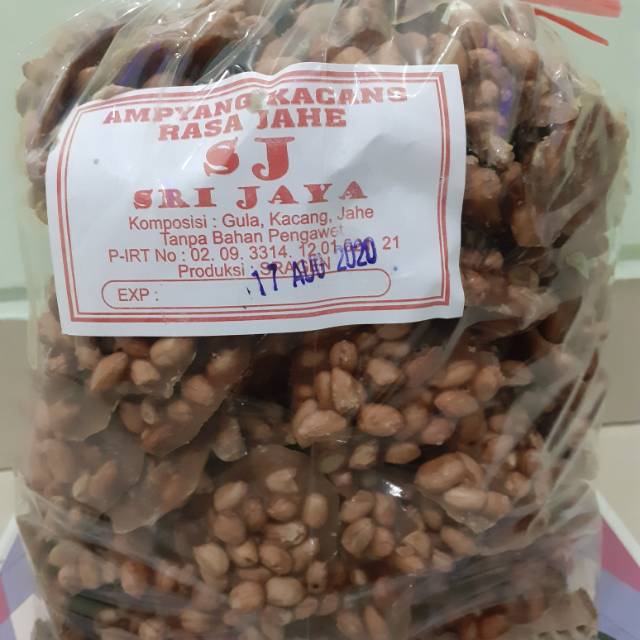 

Ampyang kacang rasa jahe 1kg