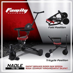 SEPEDA ANAK RODA TIGA FAMILY NADLE
