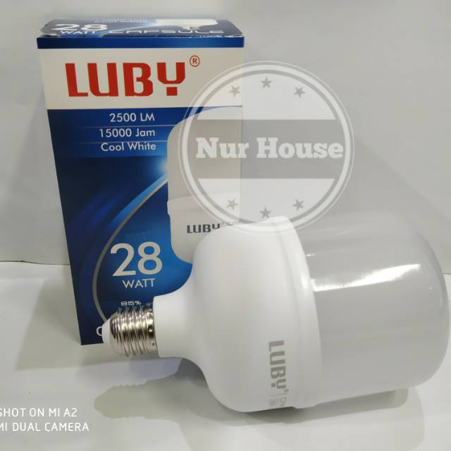 lampu led luby 38 watt led luby capsule 38 watt garansi 1 tahun