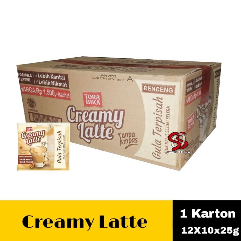 

Torabika creamy late 1 dus