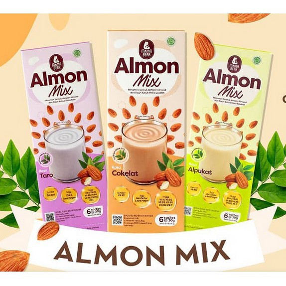 ALMON MIX MAMA BEAR / MAMABEAR ALMOND