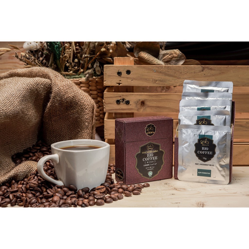 

Legendaris Koka KOPI FERMENTASI / Setara Kopi Luwak / BIO COFFEE isi 5 sachet