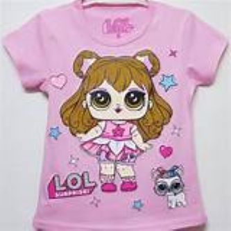 KAOS ANAK PEREMPUAN LOL UMUR 1-2-3-4-5-6-7-8-9-10-11-12 // ATASAN BAJU ANAK PEREMPUAN // GROSIR KAOS BAJU ANAK