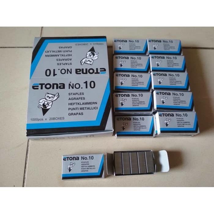 

Isi STAPLES ETONA NO 10 / STAPLES ETONA NO 10
