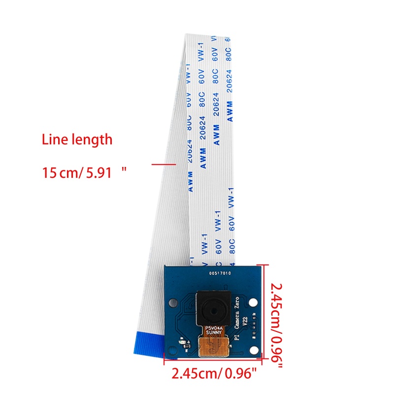 Modul Kamera btsg 5MP OV5647 Chip Fotosensitif Untuk Zero Untuk W/2W/WH Webc