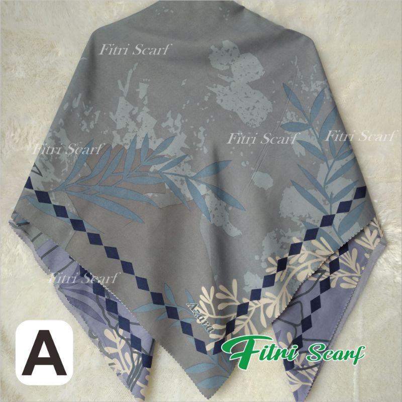 jilbab segi empat motif hijab segi empat motif kerudung segi empat motif azara oscara M 100-A