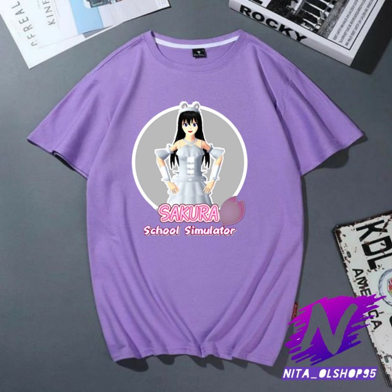 kaos anak sakura school simulator terbaru gratis nama kaos anak sakura