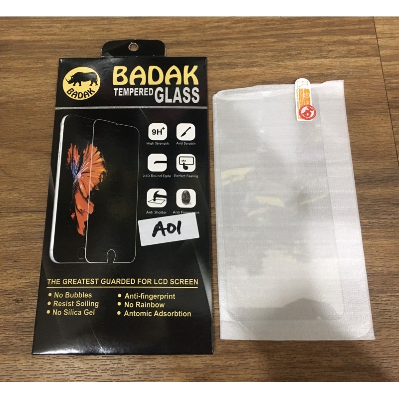 TG / TEMPERED GLASS SAMSUNG A01