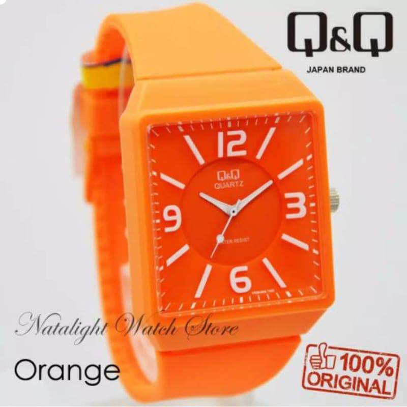 Laris Jam Tangan Wanita QQ VR30 Sport Original Rubber Mewah Murah Natalight Watch Store Terbatas