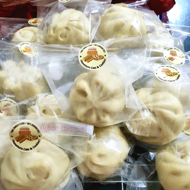 

[MIN. BELI 10 BUAH] Bakpao Fresh / Bakpao Frozen / Coklat / Kacang Hijau / Kacang Tanah