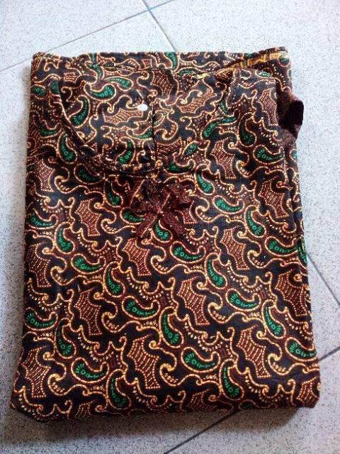 Atasan Batik Dolby Dolbi Dobby Doby Tenun Sutra Tulis Halus Katun Atbm Baron ,sarombit Atasan,,