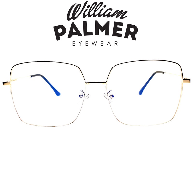 William Palmer Kacamata Pria Wanita Metal 3034  Gold
