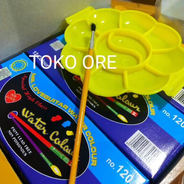 

PAKET CAT AIR, PIRING, KUAS