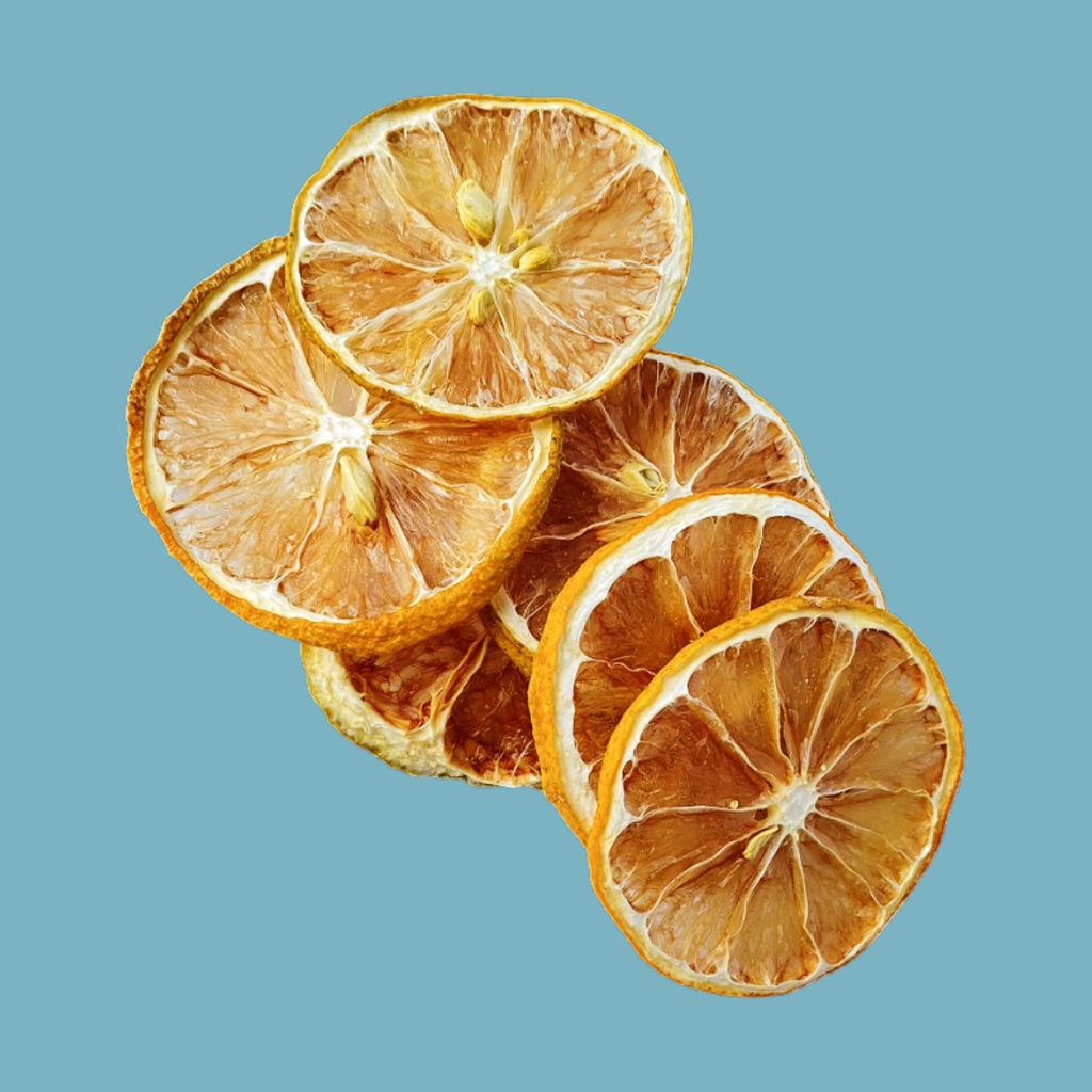 

FATIAS SECAS Lemon Kering Iris (Dried Lemon Sliced) - 100 Gram