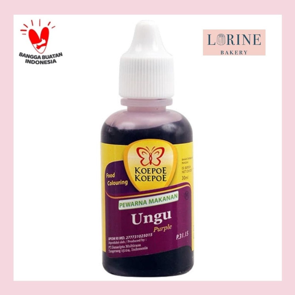 

PEWARNA UNGU KOEPOE KOEPOE 30ML
