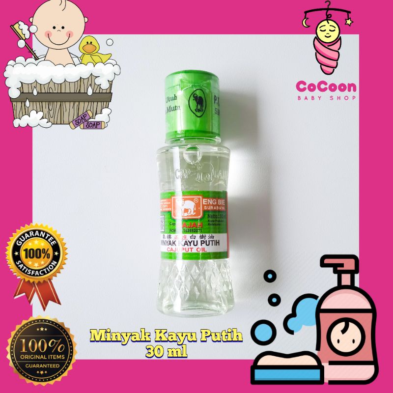 Minyak Kayu Putih Cap Gajah 30 ml / Cajuput Oil