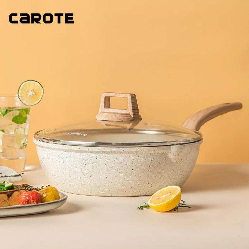 carote ice cream deepfrypan 24 cm dengan tutup