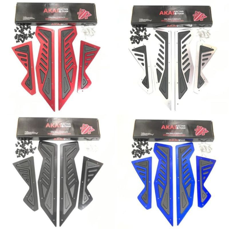 BORDES NMAX KARPET NMAX PIJAKAN KAKI NMAX LAMA/OLD  MERK AKAI RACING ORIGINAL