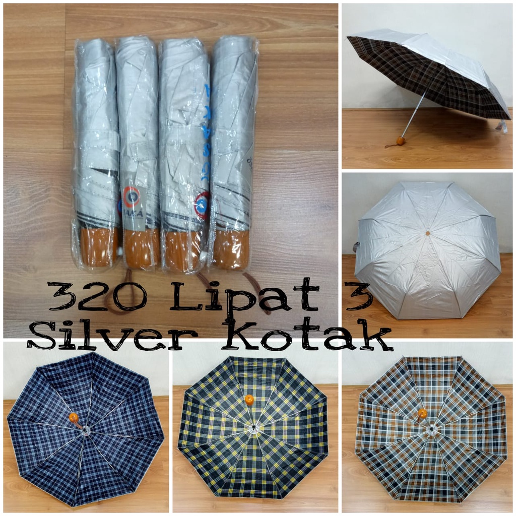 PAYUNG Lipat SILVER KOTAK Lipat 2