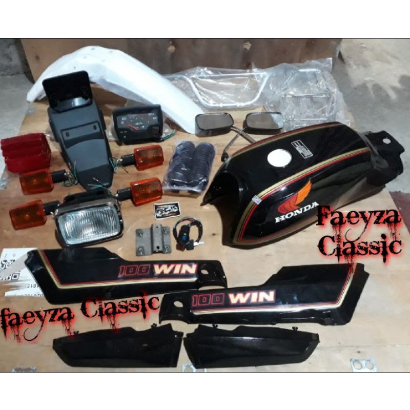 BODY FULLSET HONDA WIN 100. BODI FULLSET KOMPLIT HONDA WIN 100 Thn 1998. Termurah